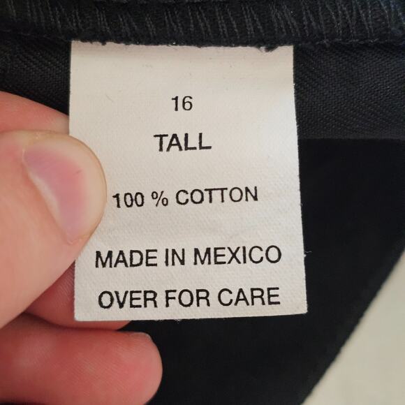 Old Navy Hi Rise Pixie Flare Pants Womens 10 Black Stretch SecretSmooth NWT Read - Picture 15 of 16